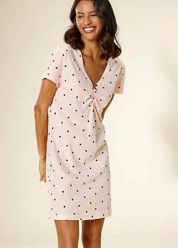 Heart Print Nightgown by LASCANA | Look Again