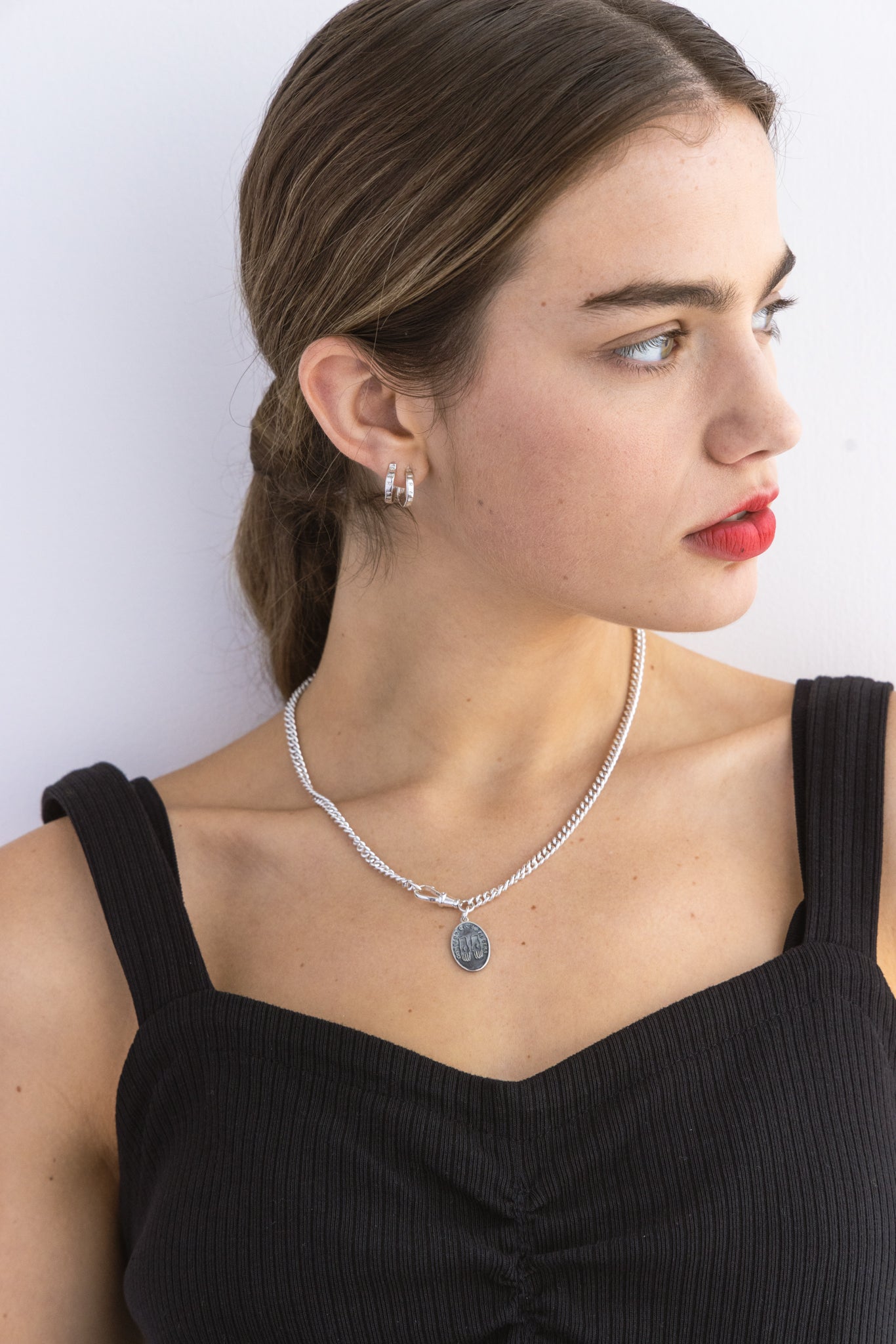 Heavy Metal Necklace | Silver