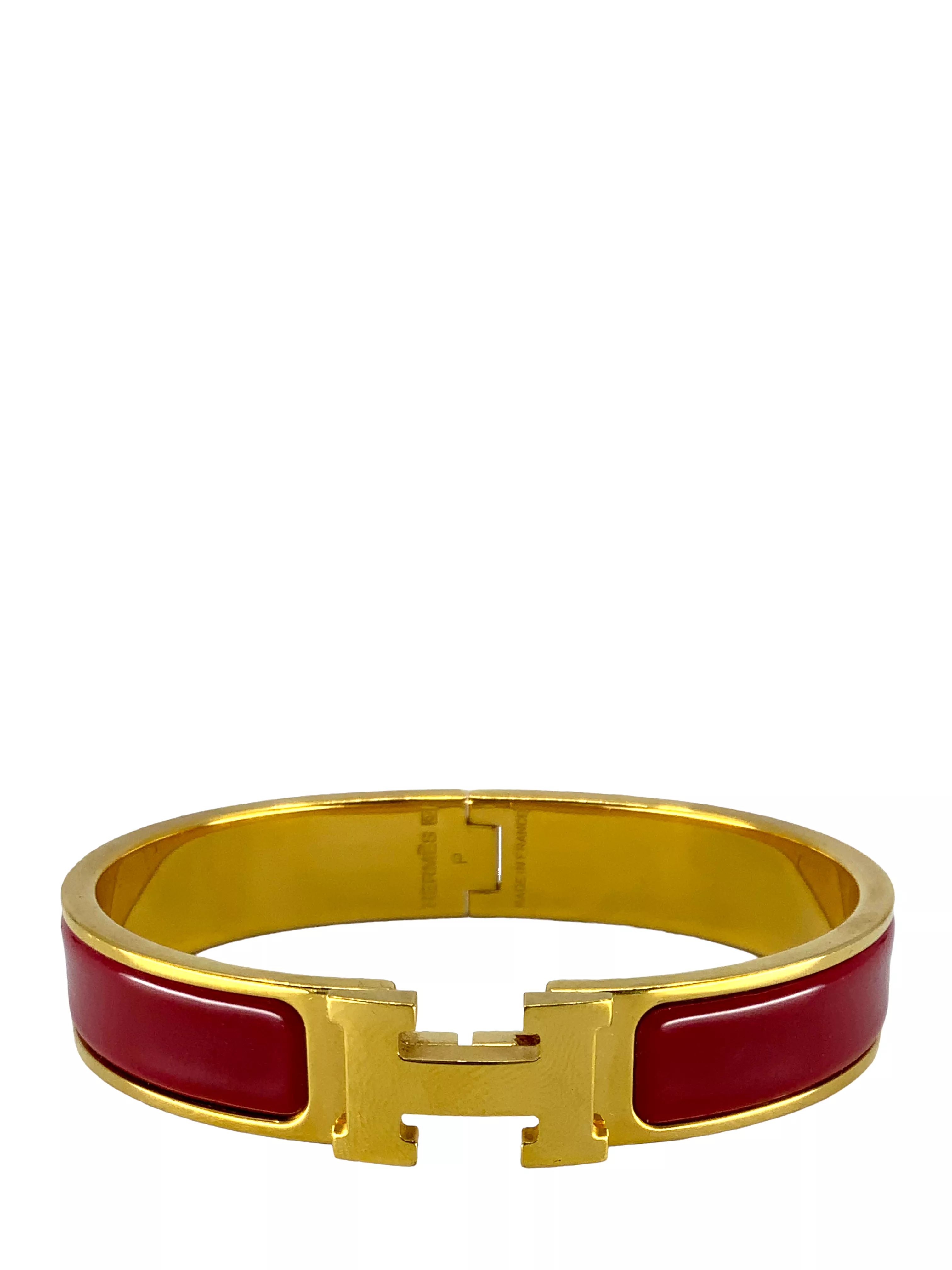 Hermes Narrow Clic Clac H Bracelet PM