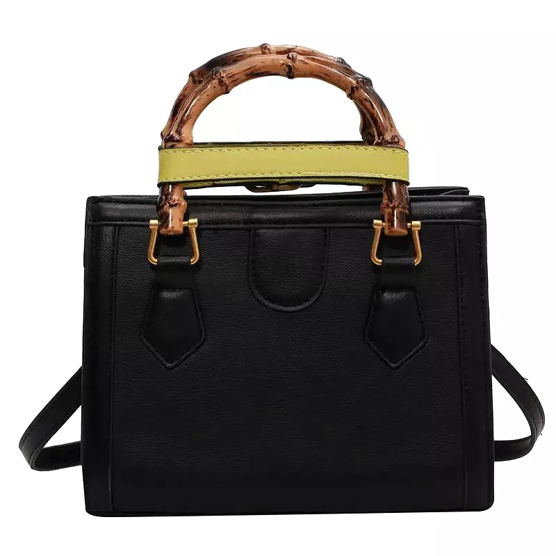 High Quality Women Crossbody Pack Fashion PU Leather Handle Bag Vintage Female Commute Single Shoulder Bags S4541397