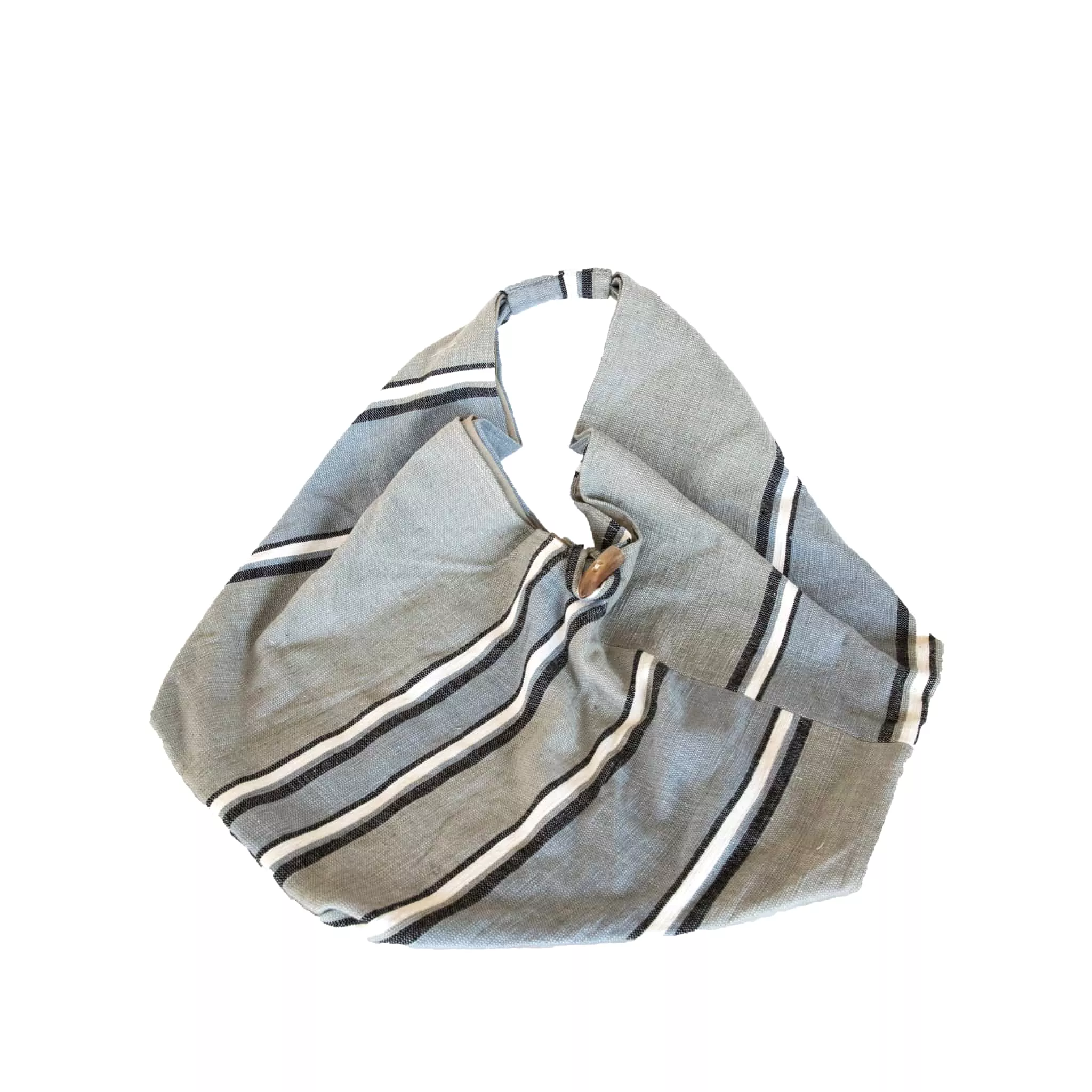 Hobo Shopper Bag in Grey