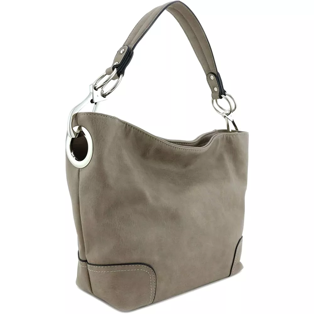 Hobo Shoulder Bag Big Snap