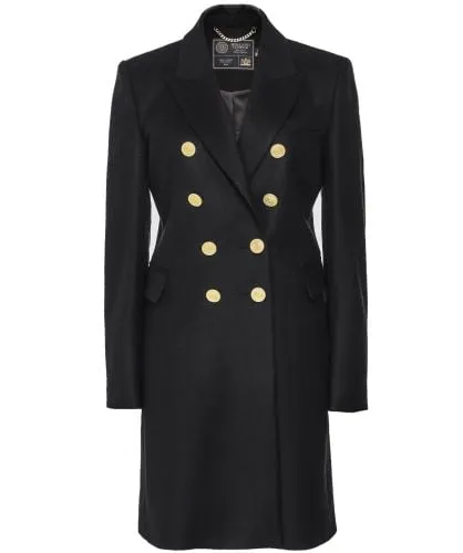 Holland Cooper Black Knightsbridge Coat | Jules B