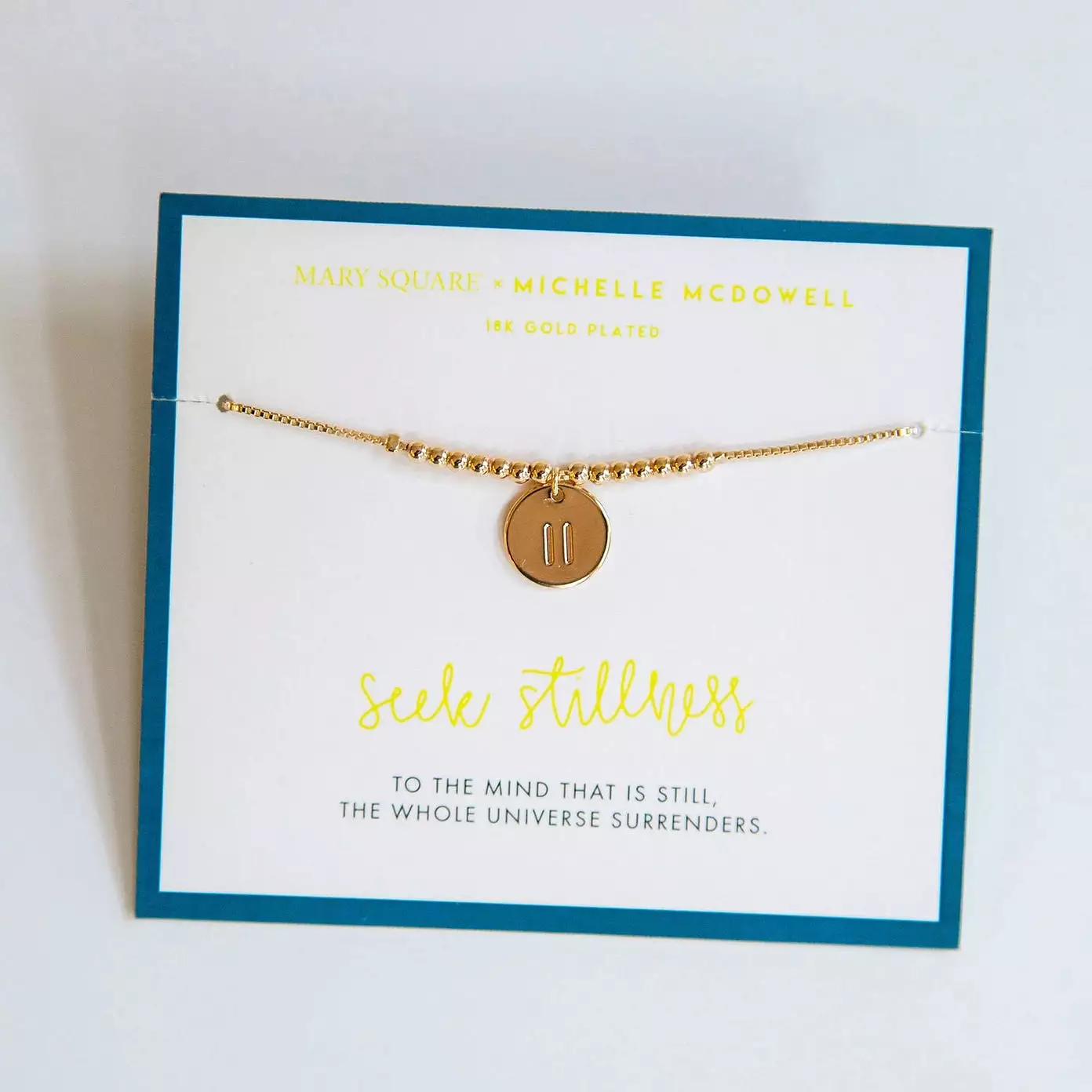 Inspirational Bracelets- Seek Stillness