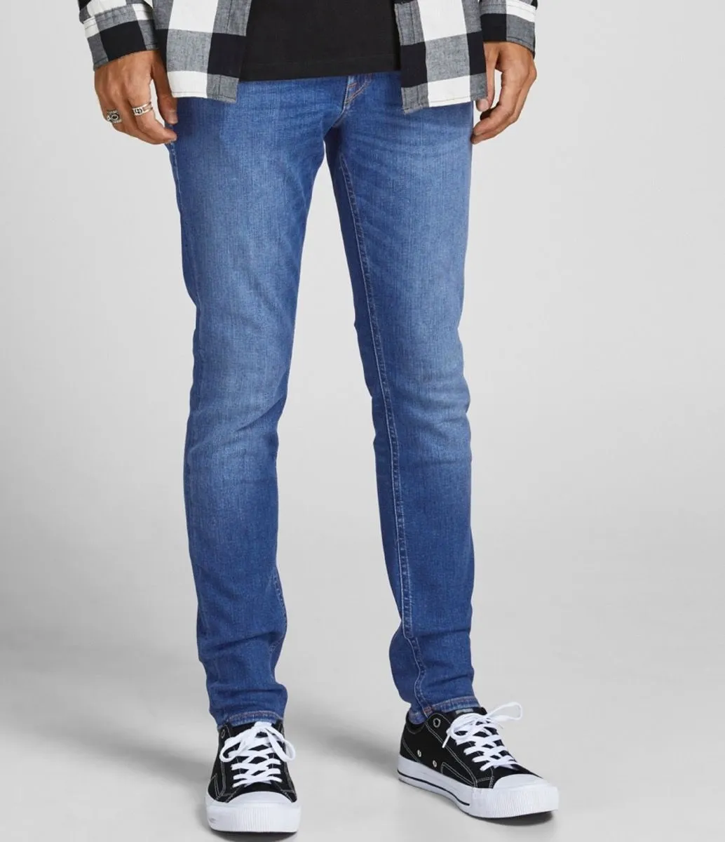 Jack & Jones Jeans Liam Original Skinny Fit Denim Jeans AM 004 Blue