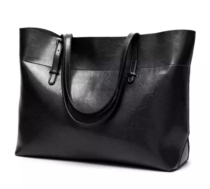 Jane Leather Tote Bag