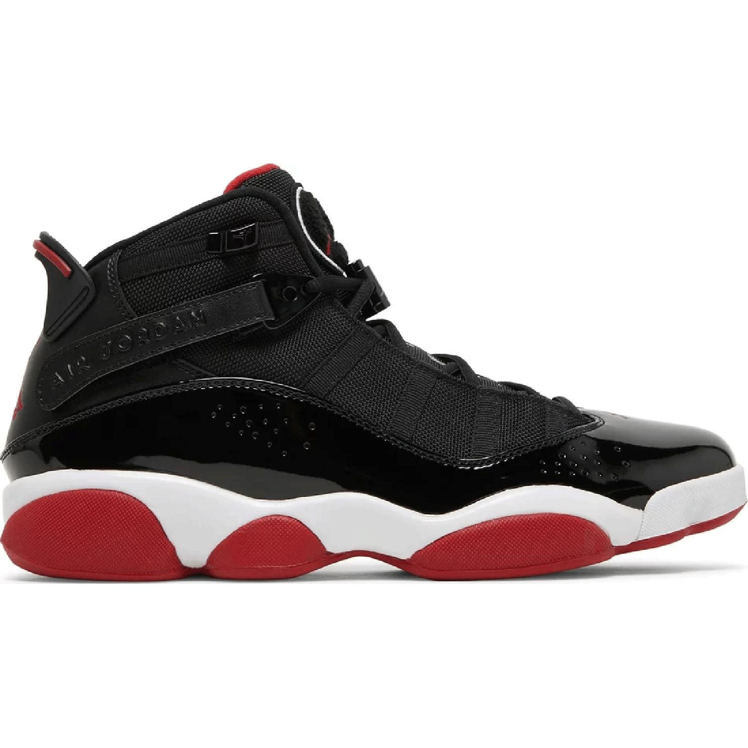 Jordan 6 Rings 'Black Varsity Red'