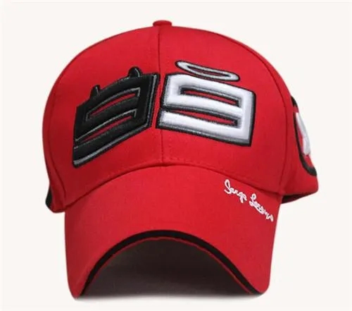 Jorge Lorenzo Cotton Racing Cap Motorcycle Racing Baseball Hats for Men