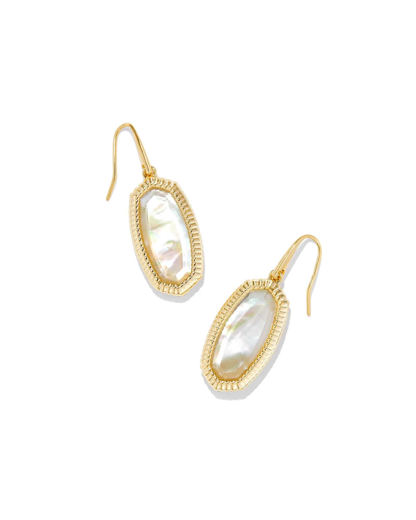 Kendra Scott Dani Ridge Frame Drop Earrings