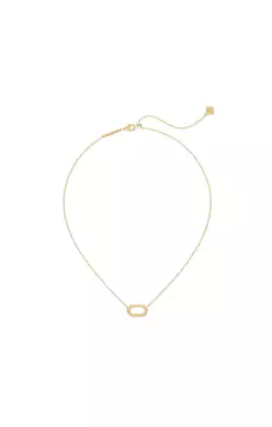 Kendra Scott Elisa Ridge Open Frame Short Pendant Necklace - Gold OR Silver