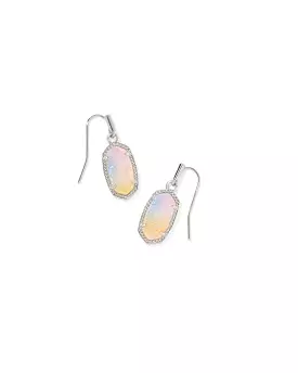 Kendra Scott Lee Pink Watercolor Drusy Earrings