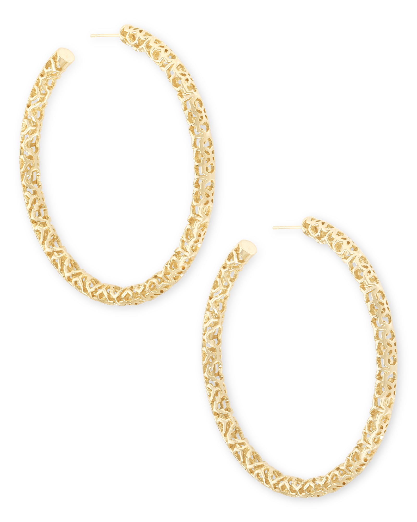 Kendra Scott Maggie 2.5 Hoop Earrings