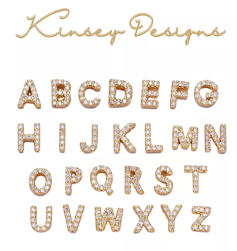 Kinsey Designs LUX Letters Charms