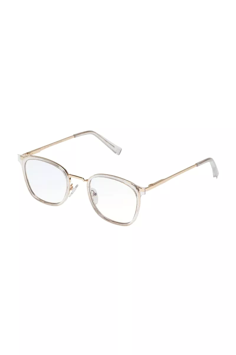 Le Specs - Racketeer - Blue Light - Crystal Clear