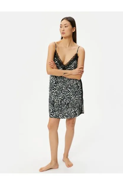 Leopard Patterned Nightgown