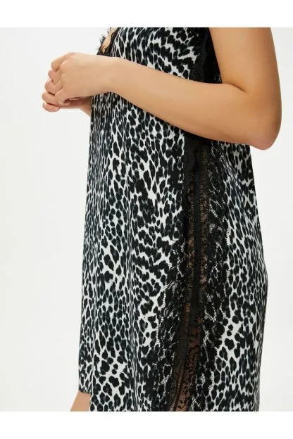 Leopard Patterned Nightgown