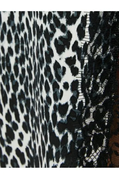 Leopard Patterned Nightgown