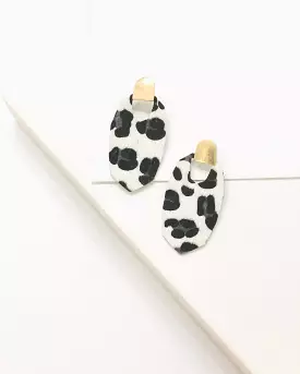 Leopard Shag Earrings