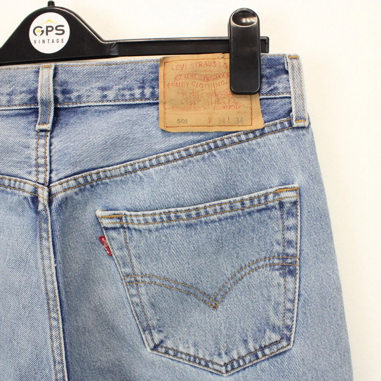 LEVIS 501 Jeans Light Blue | W34 L32