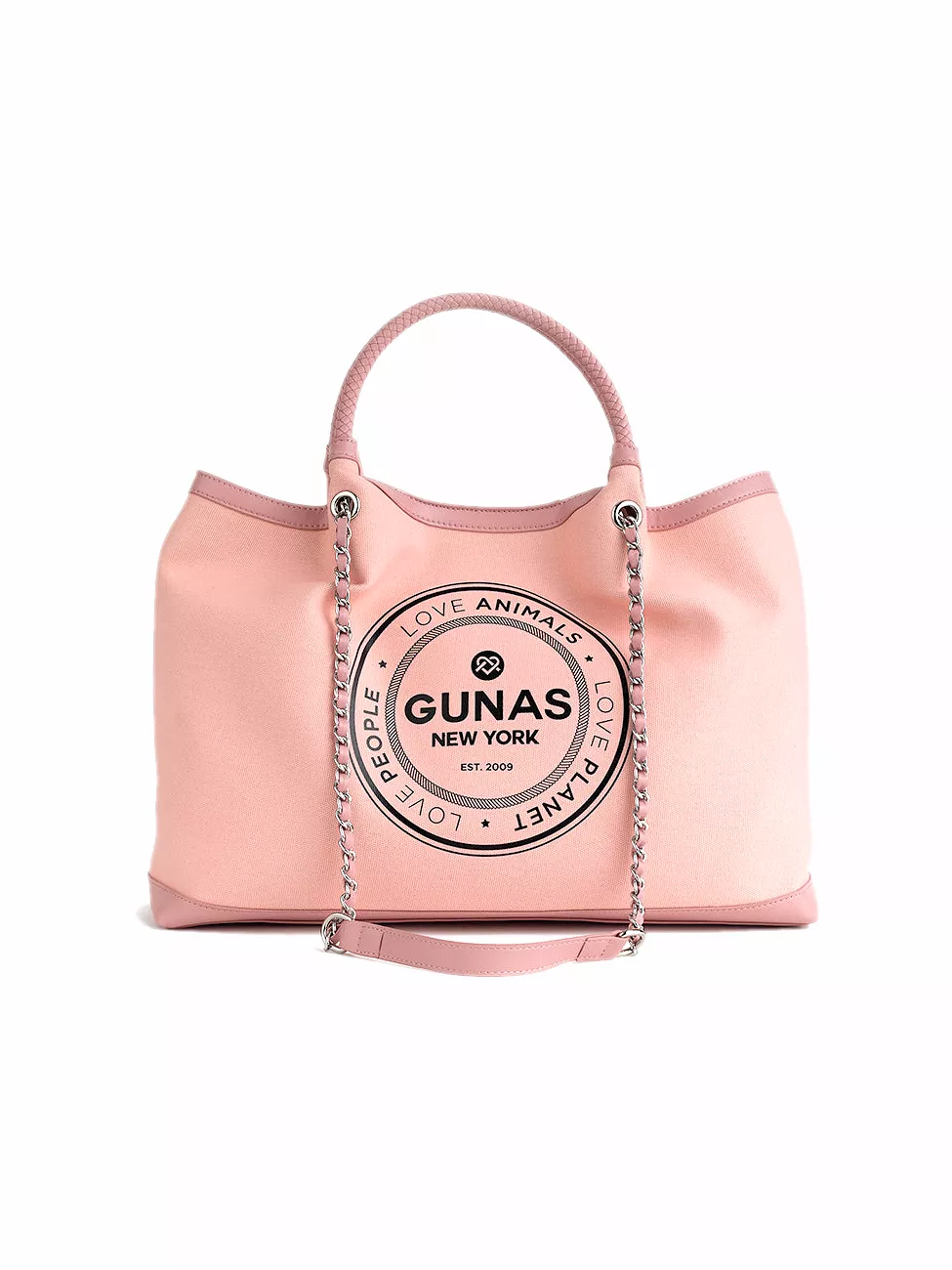 Light Pink Vegan Canvas Tote Ruth