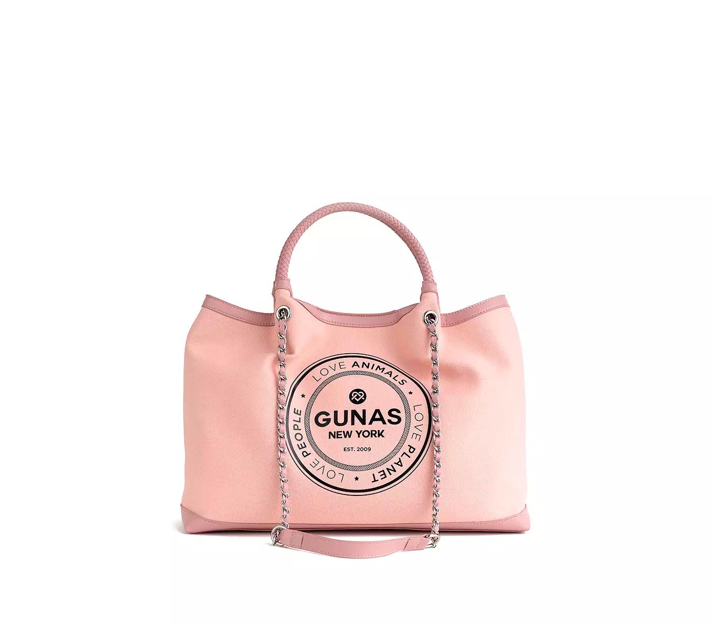 Light Pink Vegan Canvas Tote Ruth