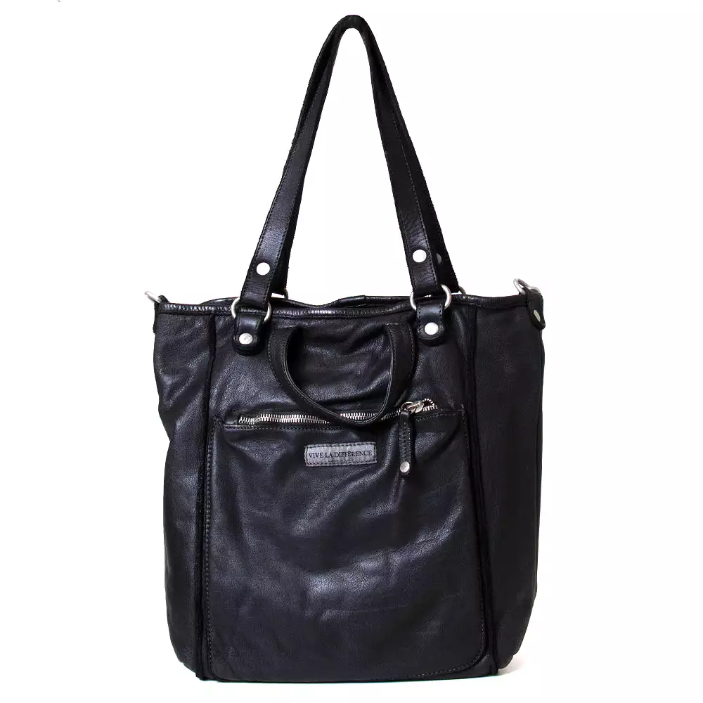 Loving Calf Leather Tote Bag