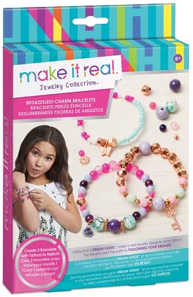 Make it Real Charm Bracelets Pink Blooming Creativity