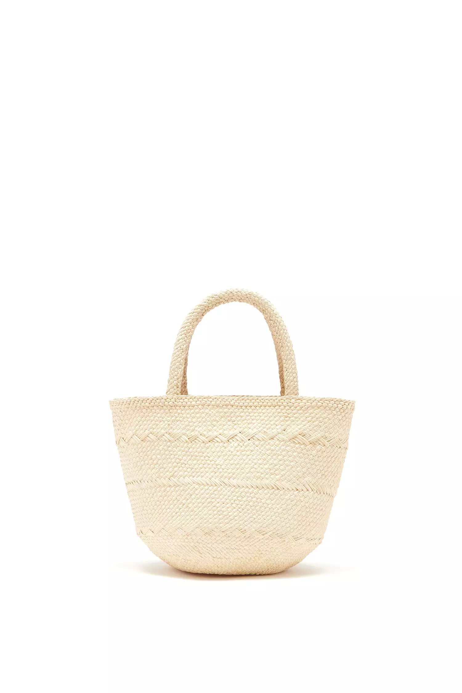 Marta Small Basket Tote - Natural