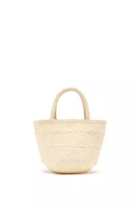 Marta Small Basket Tote - Natural