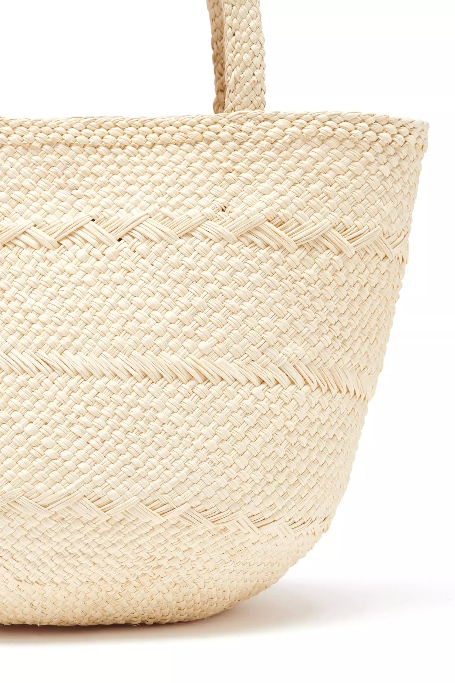 Marta Small Basket Tote - Natural