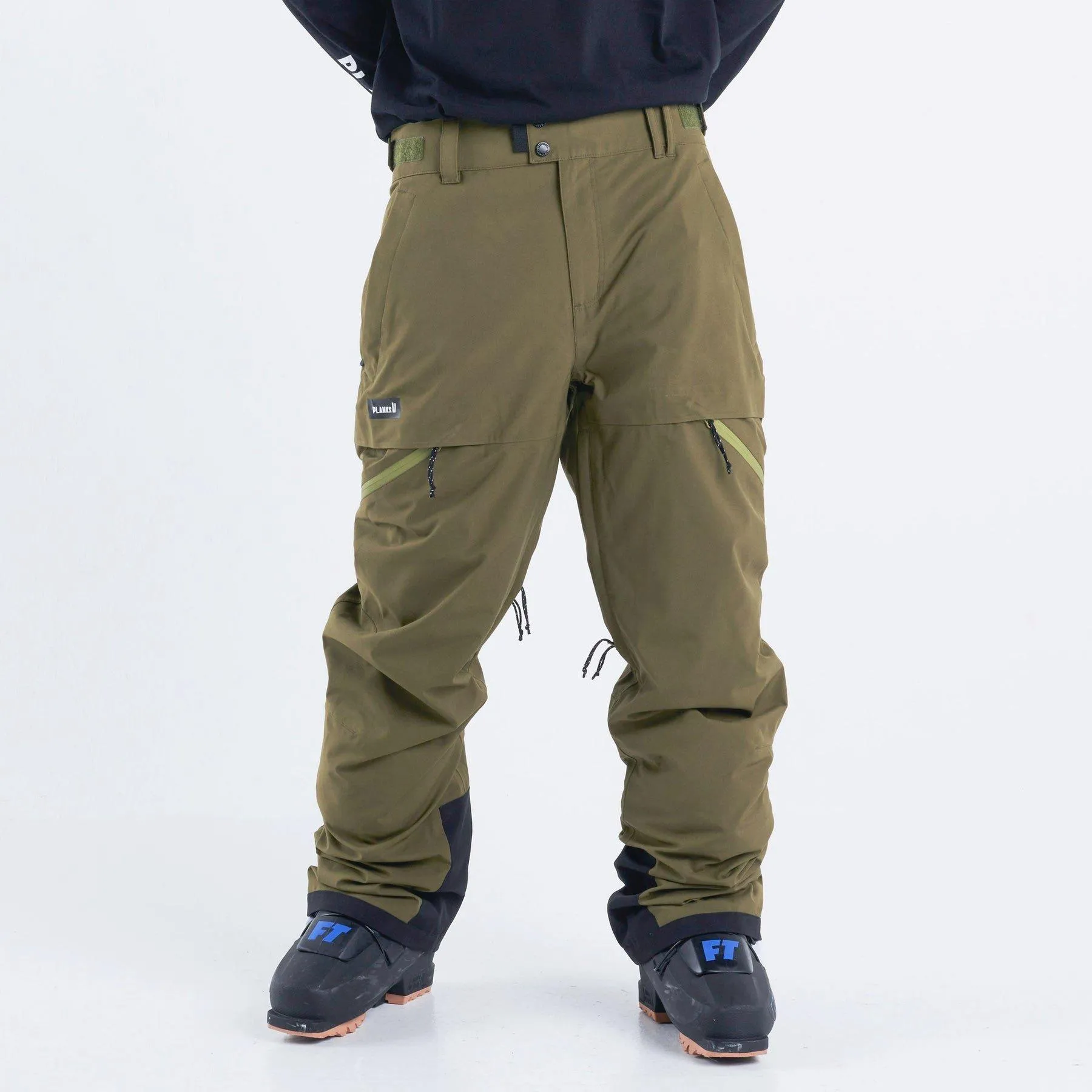 Men's Good Times Insulated Ski Pant - Green | Ski-pants and Salopettes