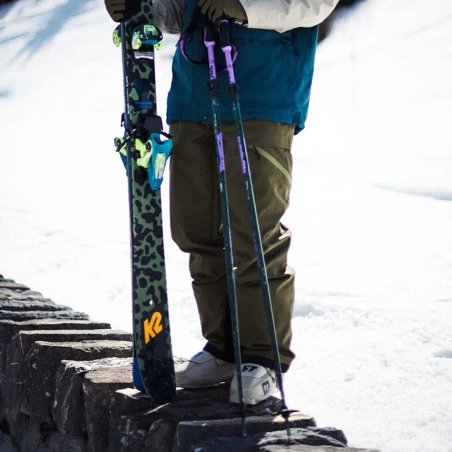 Men's Good Times Insulated Ski Pant - Green | Ski-pants and Salopettes