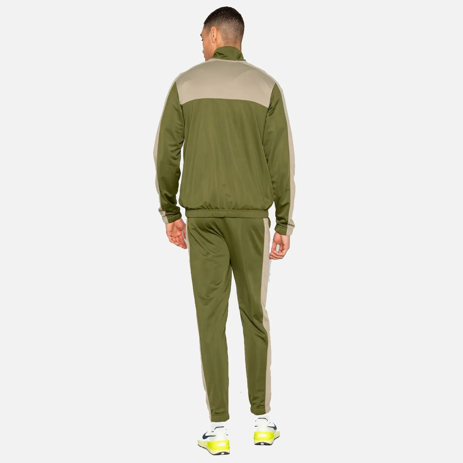 Men's Nike Full Tracksuit -  Olive Green