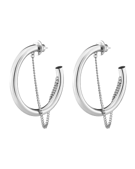 Miley Hoops (Silver)