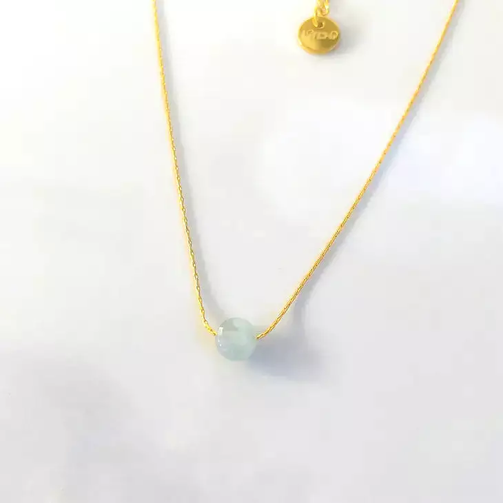 Mini Moon Blue Necklace