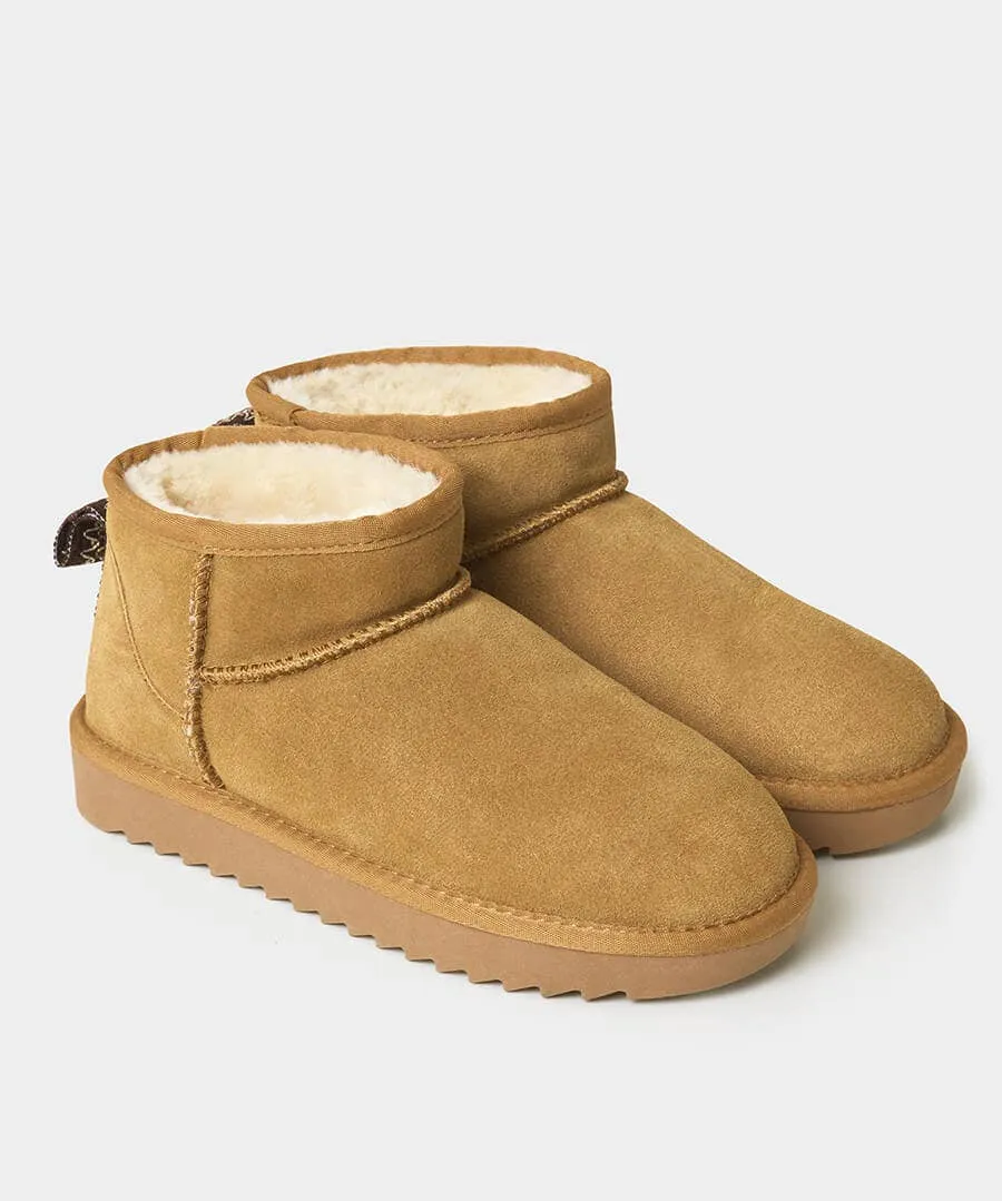 Mini Snug Suede Boots