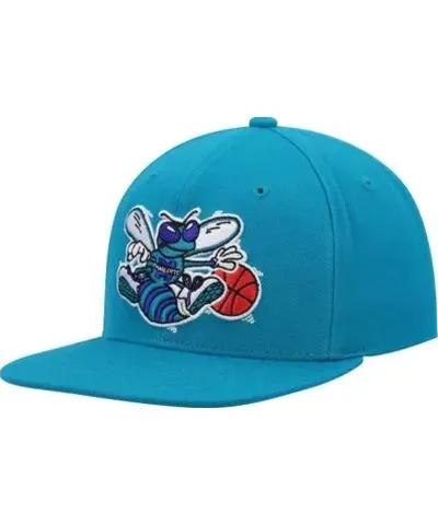 Mitchell & Ness Men's NBA Charlotte Hornets Hardwood Classics Team Ground 2.0 Snapback Hat