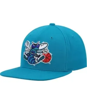 Mitchell & Ness Men's NBA Charlotte Hornets Hardwood Classics Team Ground 2.0 Snapback Hat