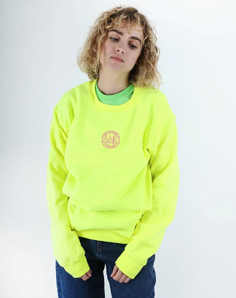 MK COLORS - NEON YELLOW SWEATSHIRT