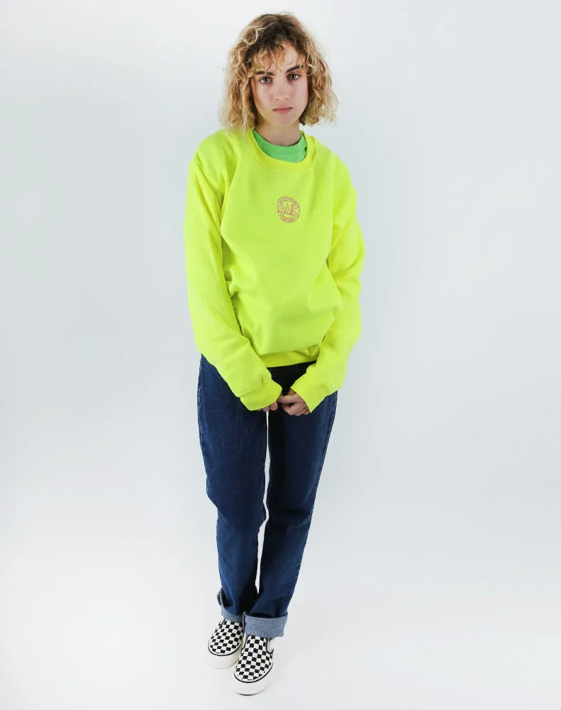 MK COLORS - NEON YELLOW SWEATSHIRT