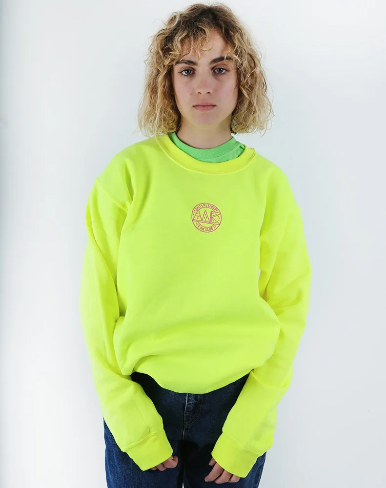 MK COLORS - NEON YELLOW SWEATSHIRT