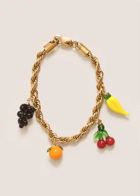 Multi Fruit Anklet