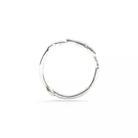 Natalie Marie Organic Silver Band