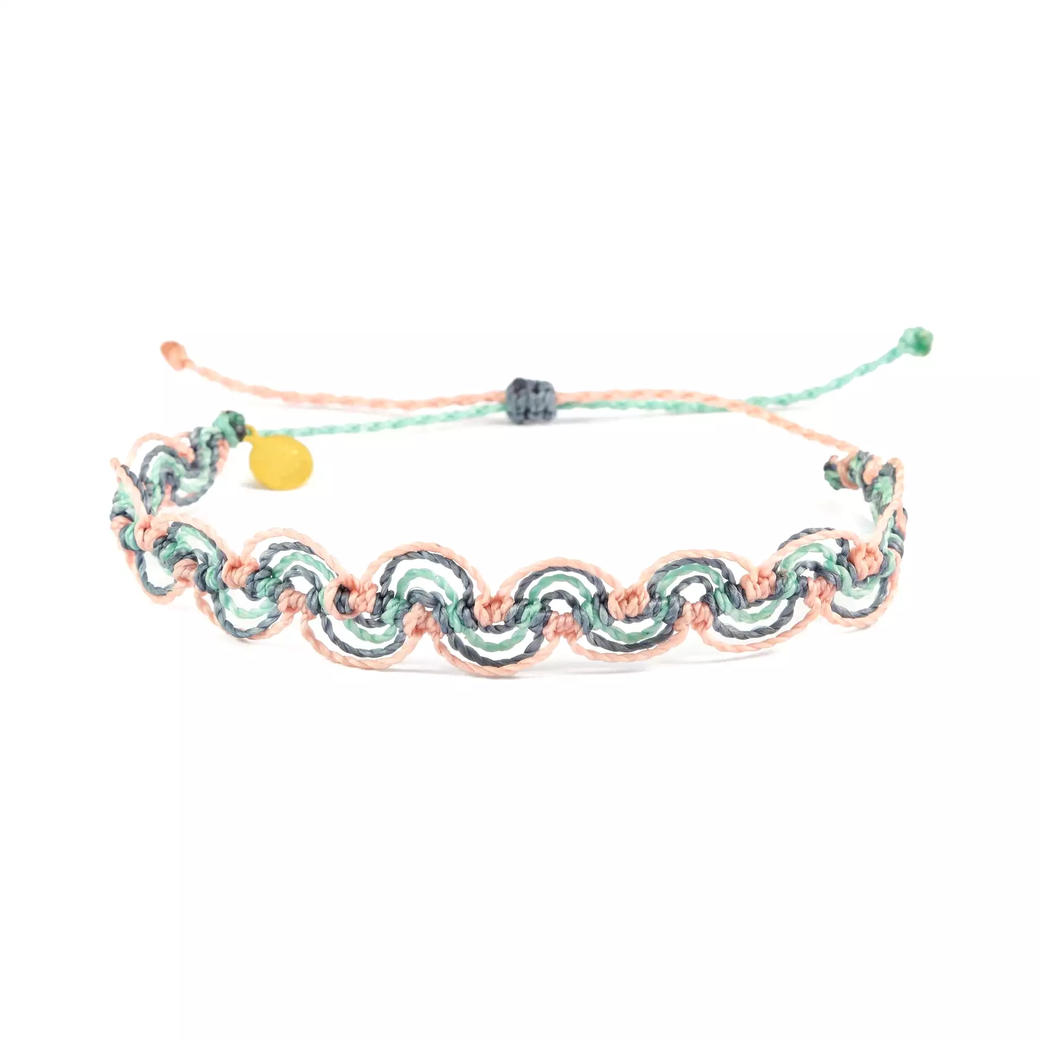 Nica Life Wave Macrame Anklets