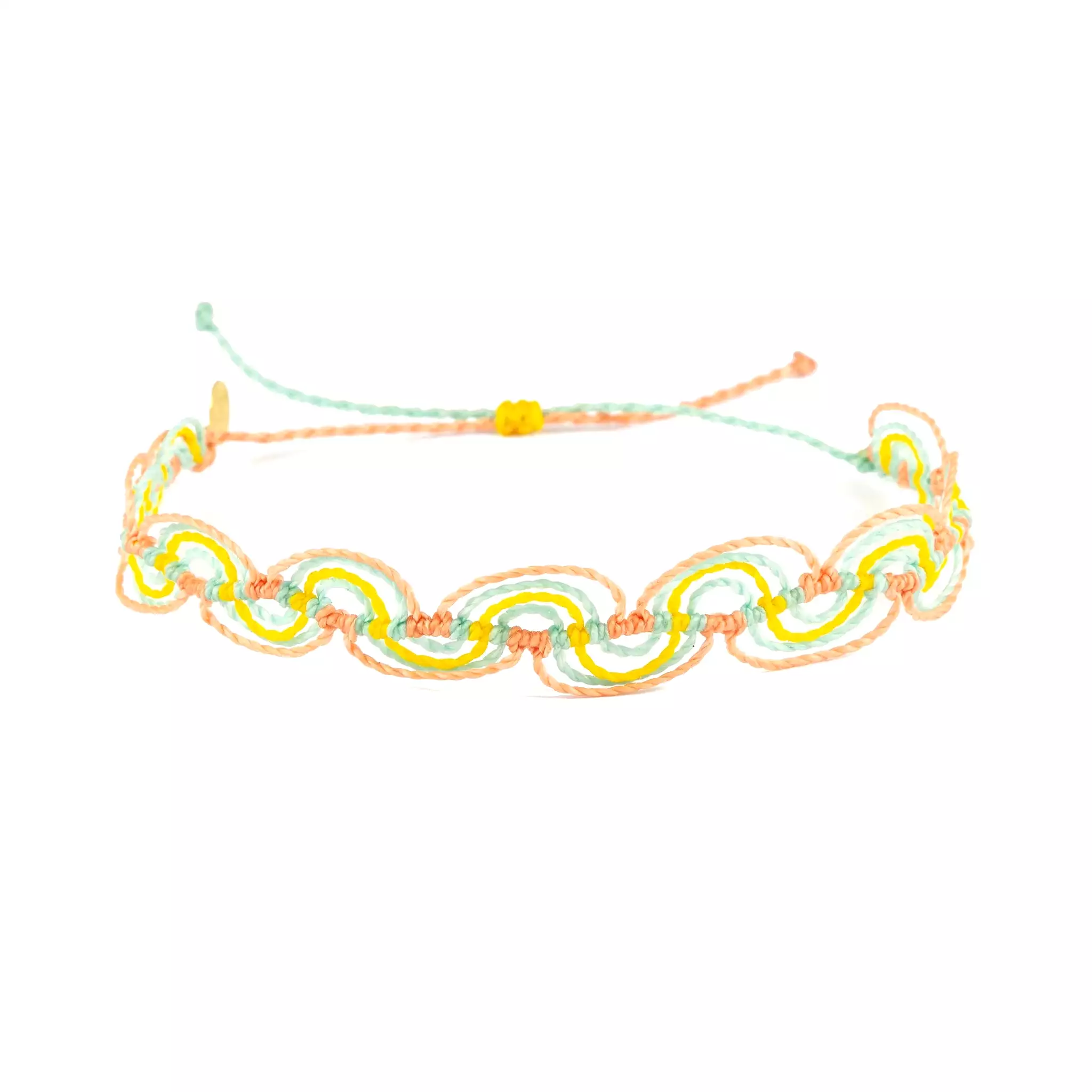 Nica Life Wave Macrame Anklets