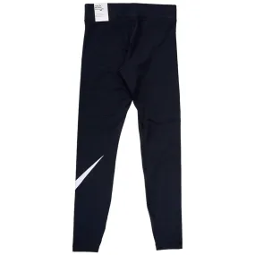 Nike Black Tight Fit Mid Rise Leggings