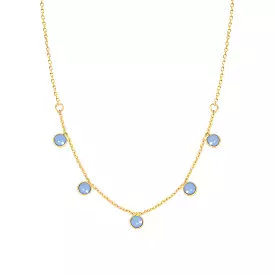 Nila LouLou Necklace - Blue