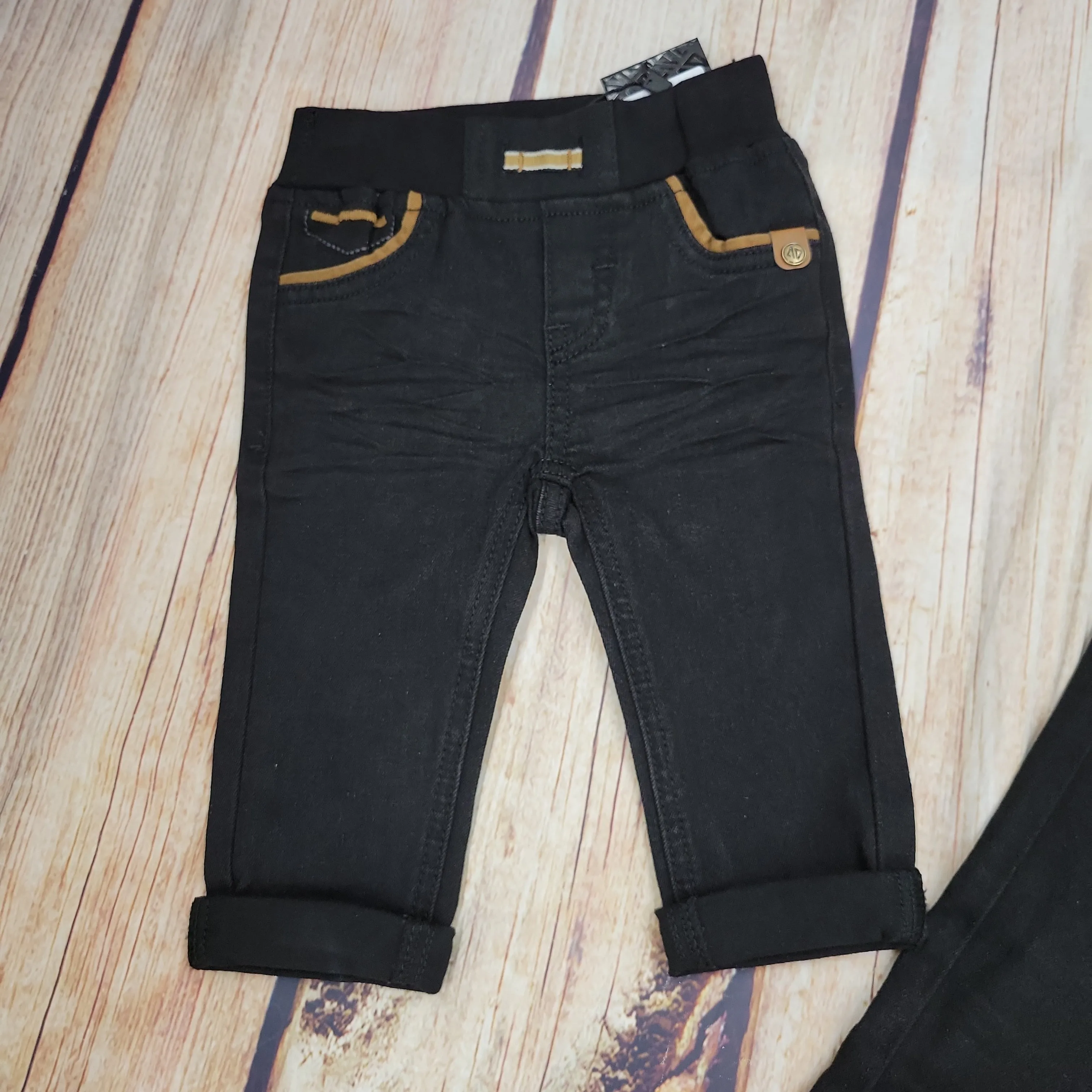 NORUK BOYS BLACK JEANS