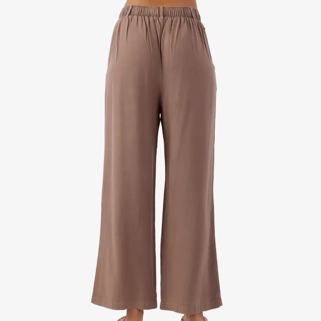 O'Neill Rowan Linen Blend Pants Deep Taupe FINAL SALE