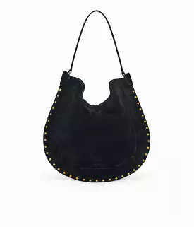 OSKAN HOBO SOFT BAG- BLACK